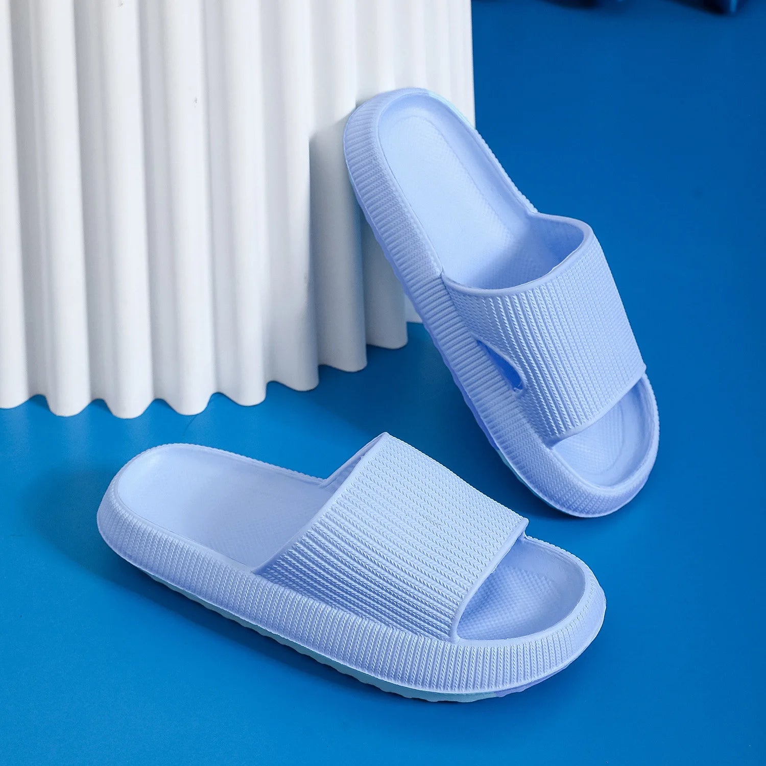 Cloud-Soft EVA Squat Slippers