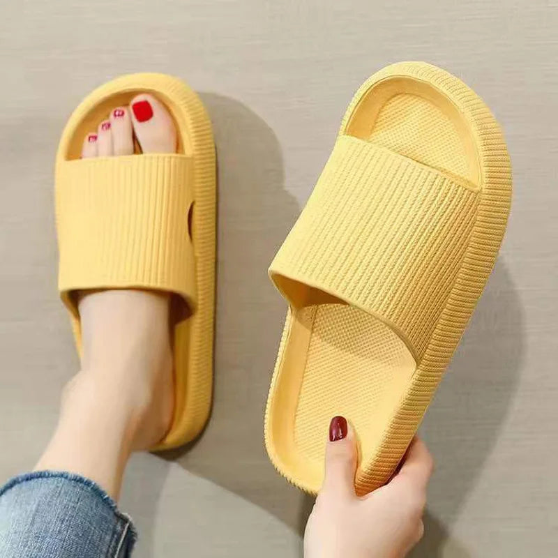 Cloud-Soft EVA Squat Slippers